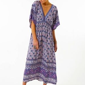 Spell Kombi Dress in Lavender medium